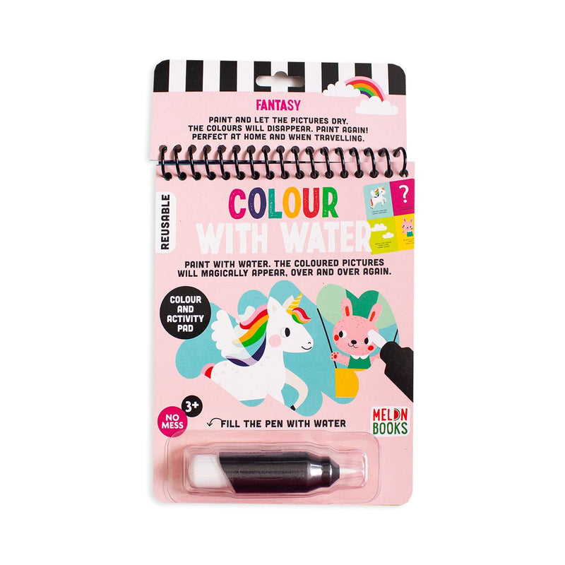Colour With Water Fantasy Colour and Activity Pad - Readers Warehouse