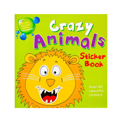 Crazy Animals Sticker Book - Readers Warehouse