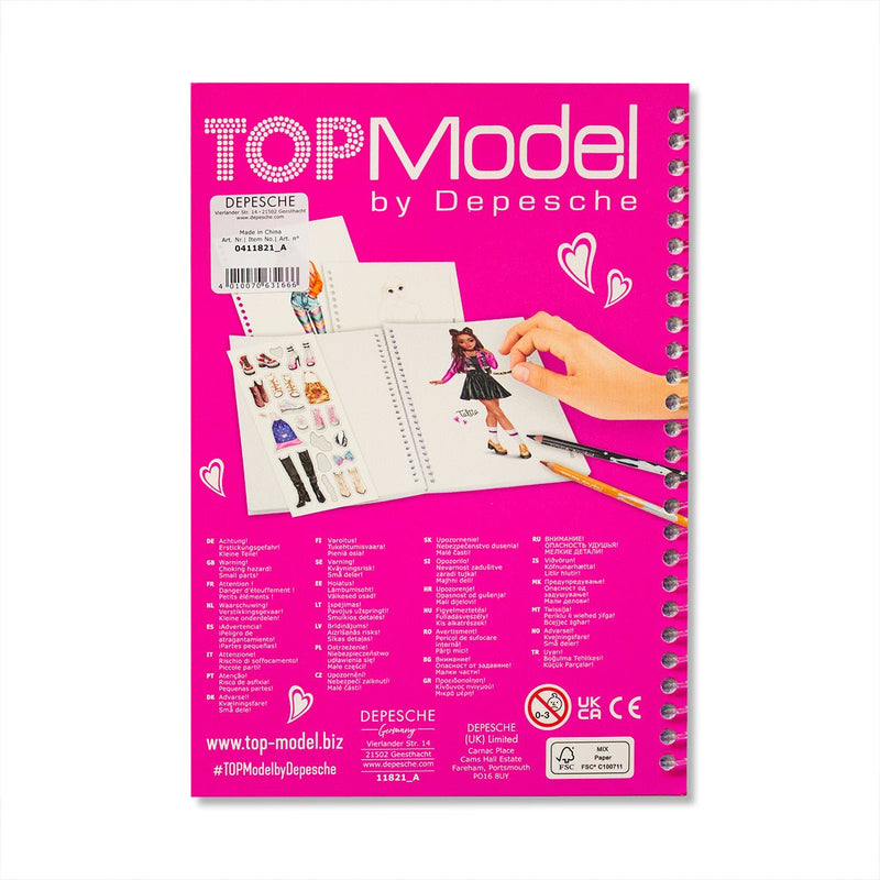Create Your Top Model Candy Pocket Book - Readers Warehouse