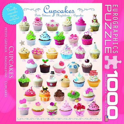 Cupcakes 1000 Piece Puzzle Box Set - Readers Warehouse