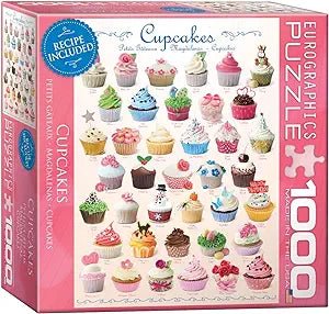 Cupcakes 1000 Piece Puzzle Box Set - Readers Warehouse