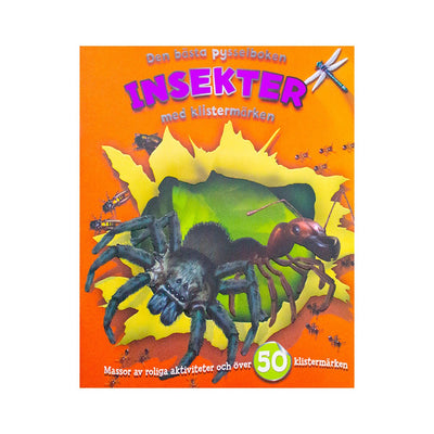 Den Basts Pysselboken Insekter Med Klistermarken (Swedish) - Readers Warehouse