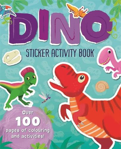 Dinosaur Sticker Activity Book - Readers Warehouse