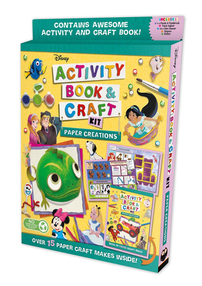 Disney: Activity Book & Craft Kit Paper Creations - Readers Warehouse