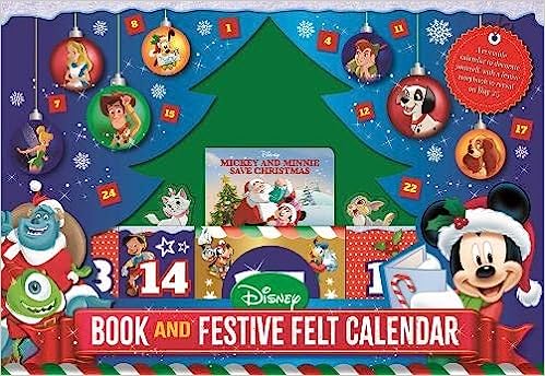 Disney: Book and Festive Felt Calendar - Readers Warehouse