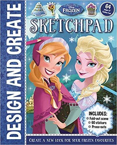 Disney Frozen - Design And Create Sketchpad - Readers Warehouse