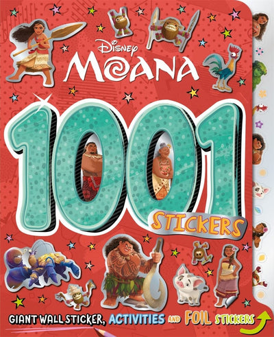 Disney Moana - 1001 Stickers - Readers Warehouse