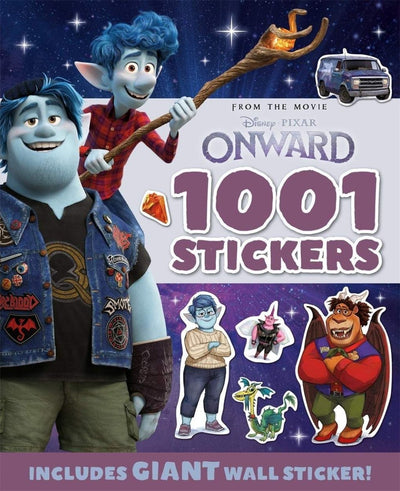 Disney Pixar Onward 1001 Stickers - Readers Warehouse