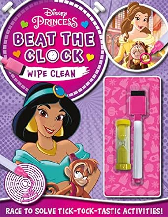 Disney Princess: Beat the Clock Wipe and Clean - Readers Warehouse