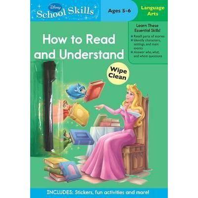 Disney School Skills - Princess - How To Read And Understand - Readers Warehouse