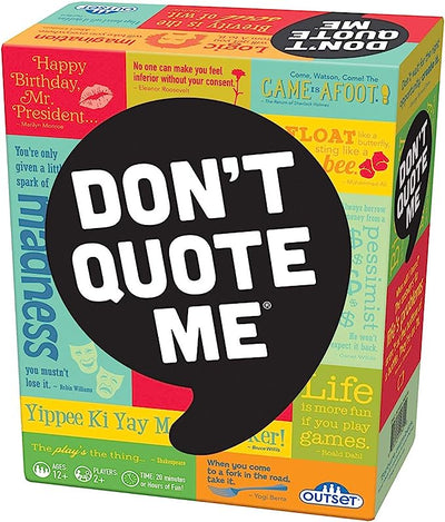 Don't Quote Me - Readers Warehouse