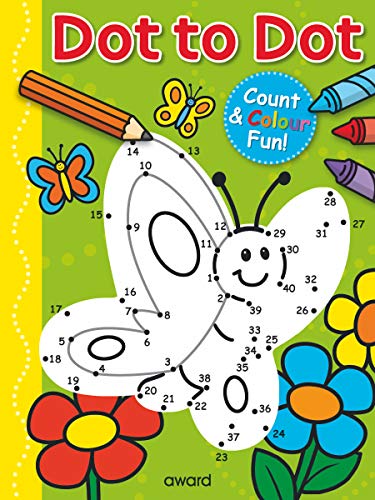 Dot To Dot Colouring Book - Butterfly - Readers Warehouse