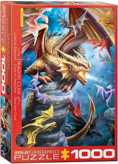 Dragon Clan 1000 Piece Puzzle Box Set - Readers Warehouse