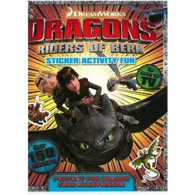 Dragons Riders Of Berk Sticker Activity Fun - Readers Warehouse