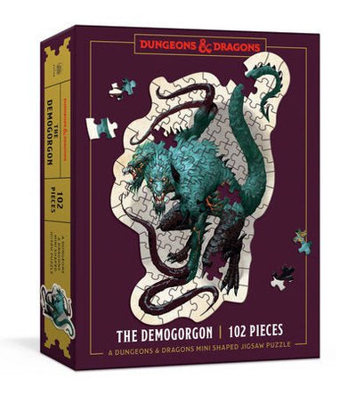 Dungeons & Dragons Mini Shaped Jigsaw Puzzle Box Set - Readers Warehouse