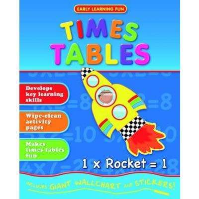 Early Learning Fun - Times Tables Workbook - Readers Warehouse