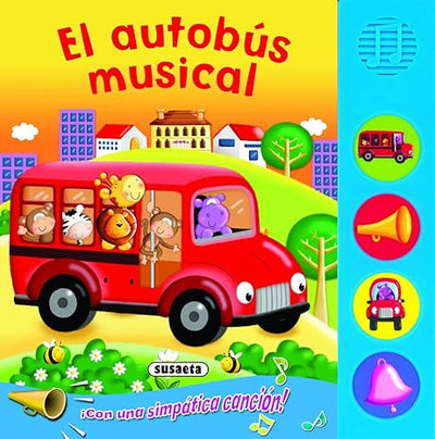 El autobús musical Sound Book (Spanish) - Readers Warehouse