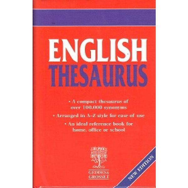 English Thesaurus - Readers Warehouse