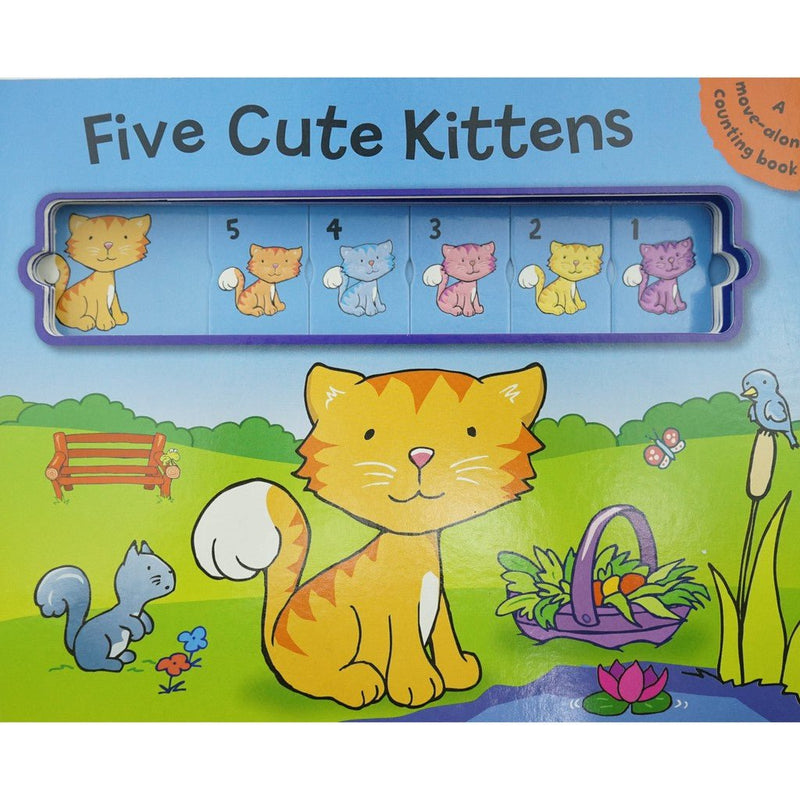 Five Cute Kittens Board Book - Readers Warehouse