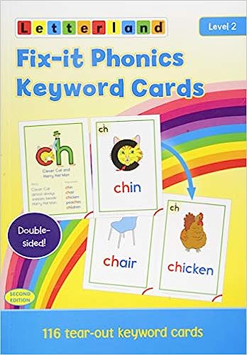 Fix-it Phonics - Level 2 - Keyword Cards (2nd Edition): 1 - Readers Warehouse