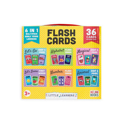 Flash Cards Box set 6 in 1 - Readers Warehouse