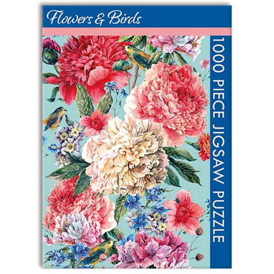 Flowers And Birds - 1000 Piece Puzzle - Readers Warehouse