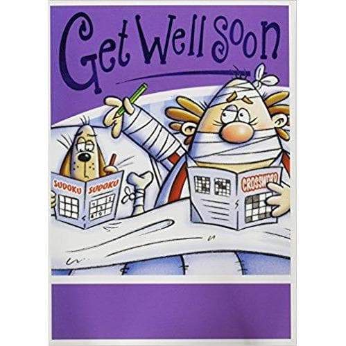 Get Well Soon Puzzle - Crossword And Sudoku Combo - Readers Warehouse