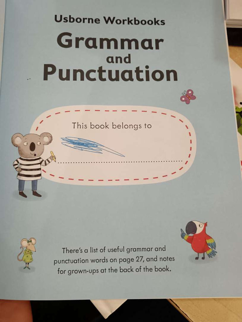 Grammar And Punctuation Workbook - Readers Warehouse
