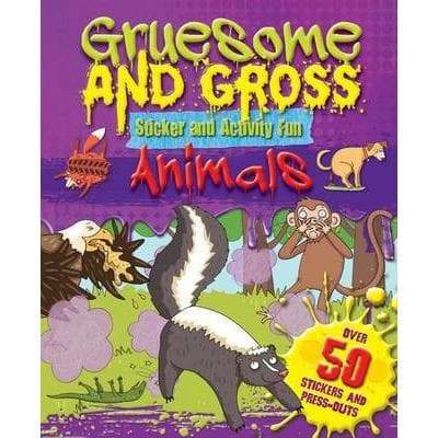 Gruesome and Gross Sticker Activity Fun - Animals - Readers Warehouse