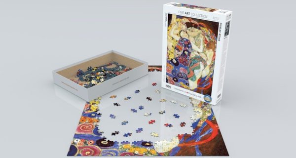 Gustav Klimt 1000 Piece Puzzle - Readers Warehouse