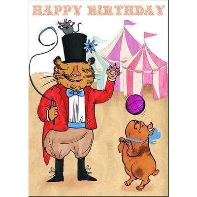 Happy Birthday Colouring - Circus - Readers Warehouse