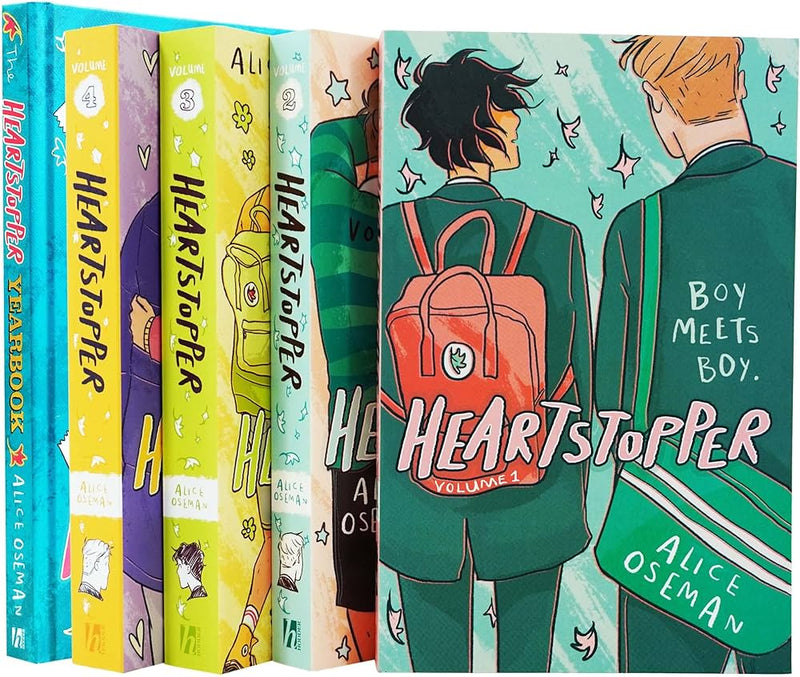 Heartstopper 5 Book Pack - Readers Warehouse