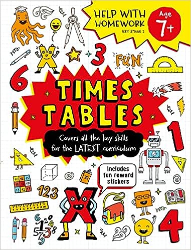 Help With Homework Age 7+: Times Tables - Readers Warehouse