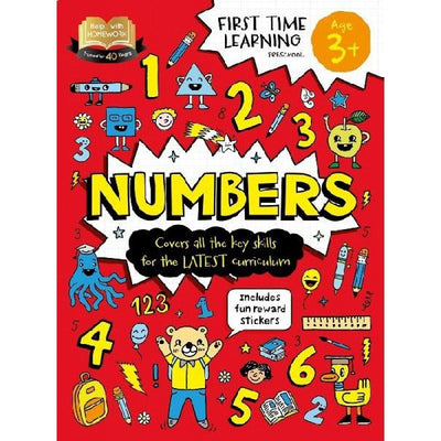 Help With Homework Numbers Preschool Age 3+ - Readers Warehouse