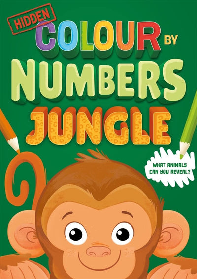 Hidden Colour By Numbers - Jungle - Readers Warehouse