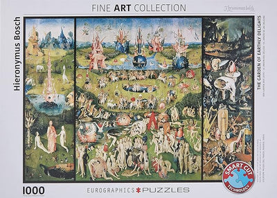 Hieronymus Bosch Garden of Earthly Delights 1000 Piece Puzzle - Readers Warehouse