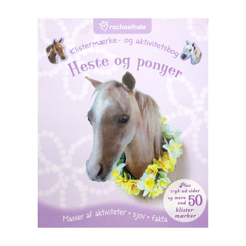 KlistermÆrke Og Activitetsbog Heste Og Ponyer - Readers Warehouse
