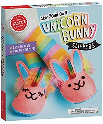 Klutz - Sew Your Own Unicorn Bunny Slippers - Readers Warehouse
