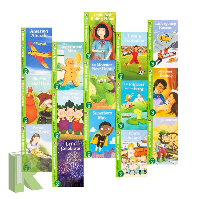 Ladybird - Read It Yourself - Level 1 To 4 - 50 Books | Readers