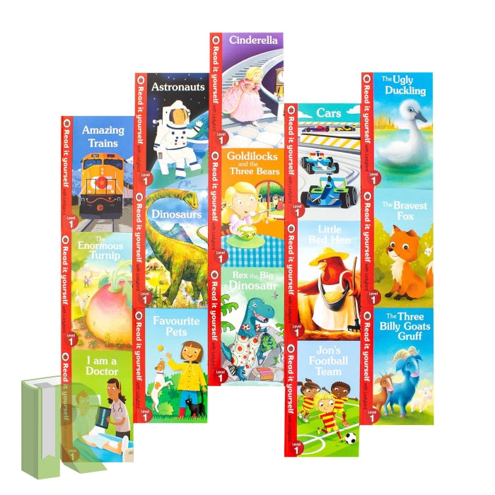 Ladybird - Read It Yourself - Level 1 To 4 - 50 Books | Readers