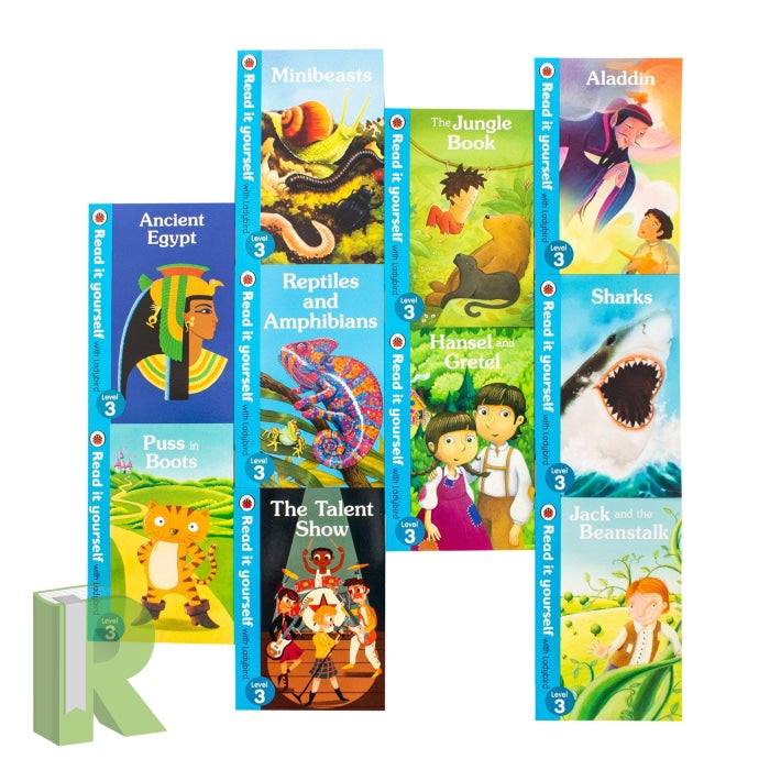 Ladybird - Read It Yourself - Level 1 To 4 - 50 Books - Readers Warehouse