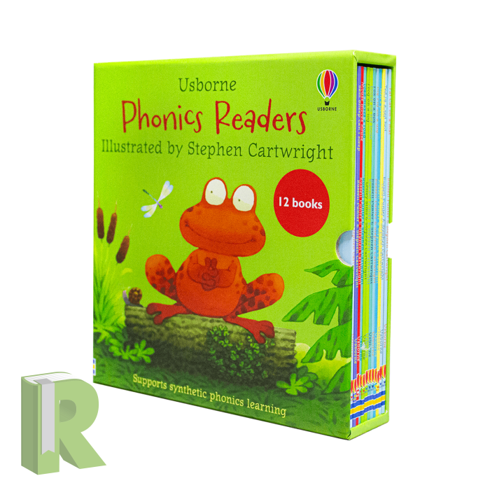 Usborne Phonics Readers 12 Book Box Set | Readers Warehouse
